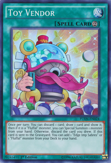 Toy Vendor [FUEN-EN024] Super Rare | Card Merchant Takapuna