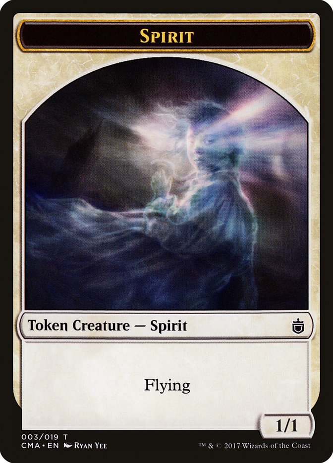 Spirit Token [Commander Anthology Tokens] | Card Merchant Takapuna