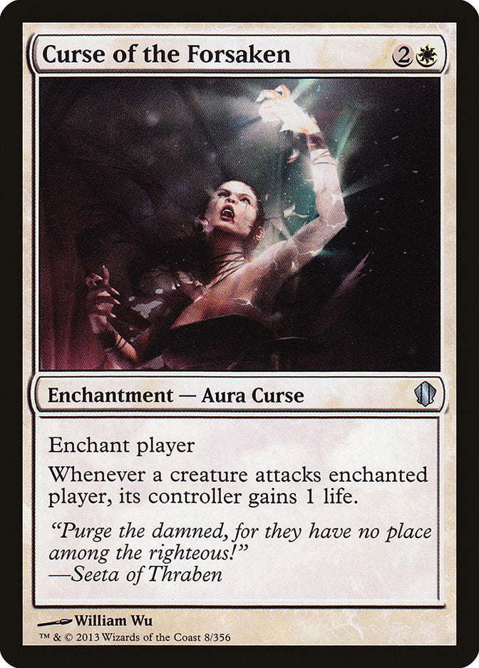 Curse of the Forsaken [Commander 2013] | Card Merchant Takapuna