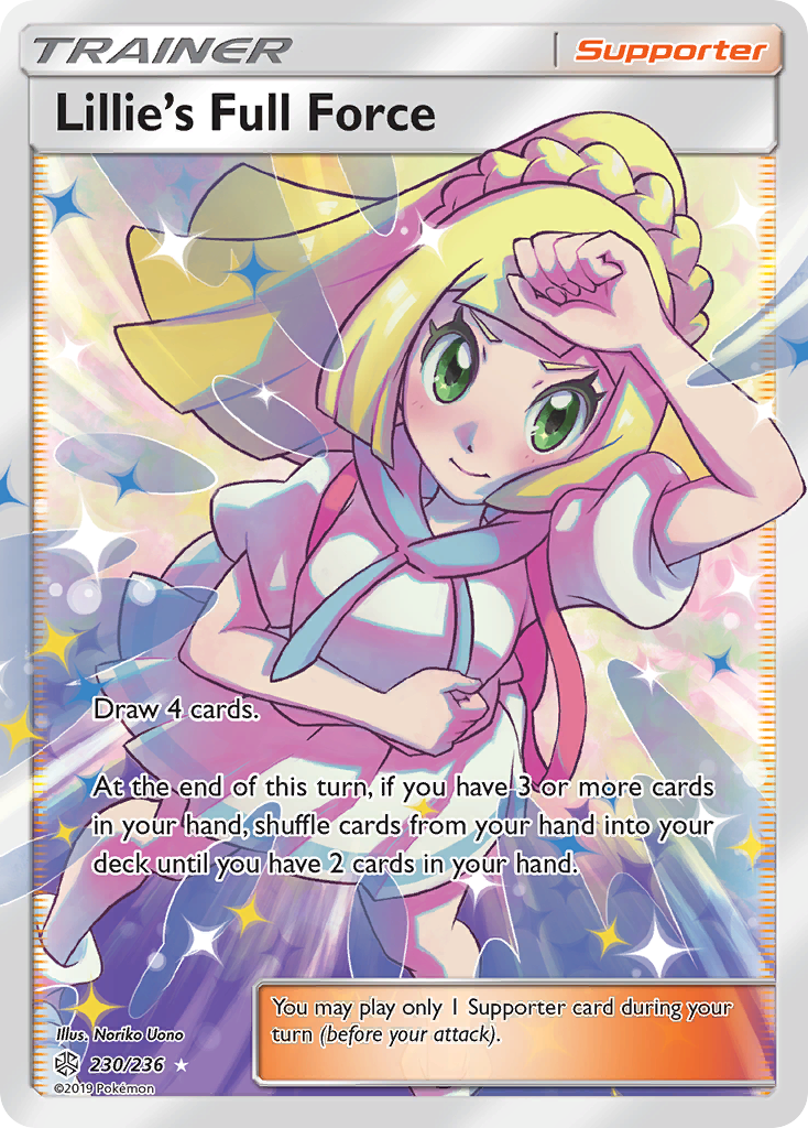 Lillie's Full Force (230/236) [Sun & Moon: Cosmic Eclipse] | Card Merchant Takapuna