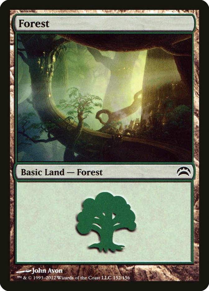 Forest (152) [Planechase 2012] | Card Merchant Takapuna