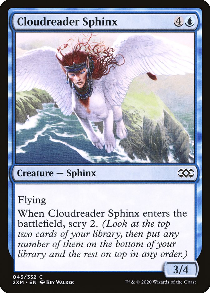 Cloudreader Sphinx [Double Masters] | Card Merchant Takapuna