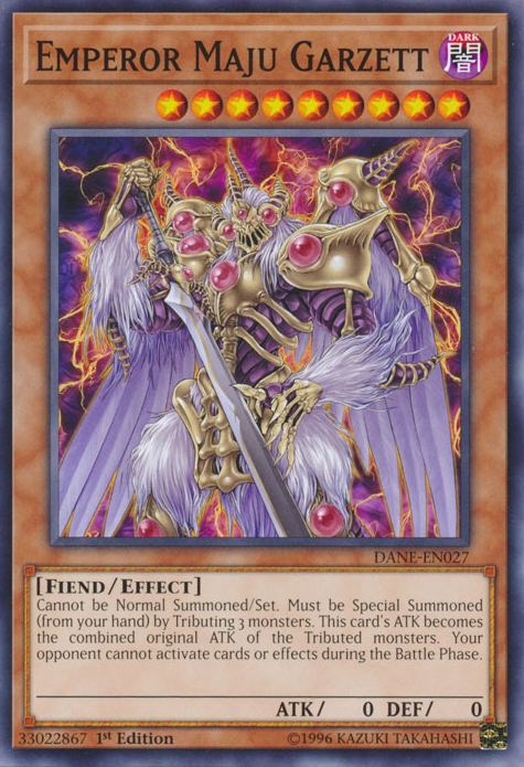 Emperor Maju Garzett [DANE-EN027] Common | Card Merchant Takapuna