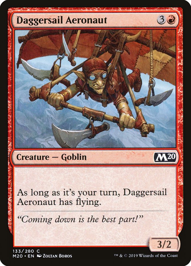 Daggersail Aeronaut [Core Set 2020] | Card Merchant Takapuna