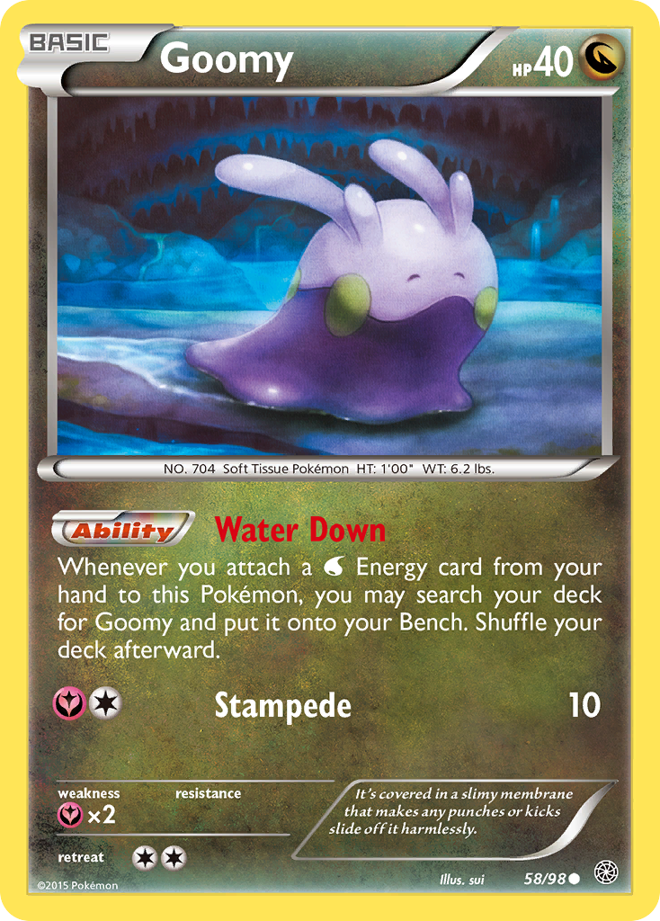 Goomy (58/98) [XY: Ancient Origins] | Card Merchant Takapuna