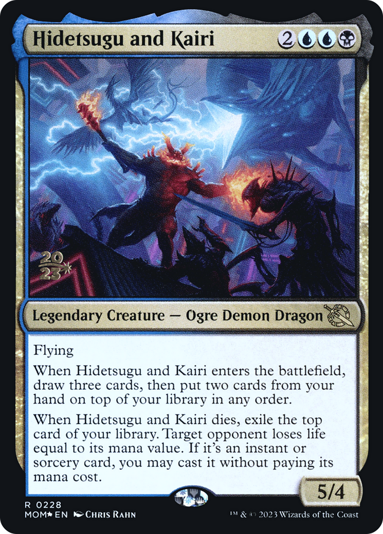 Hidetsugu and Kairi [March of the Machine Prerelease Promos] | Card Merchant Takapuna