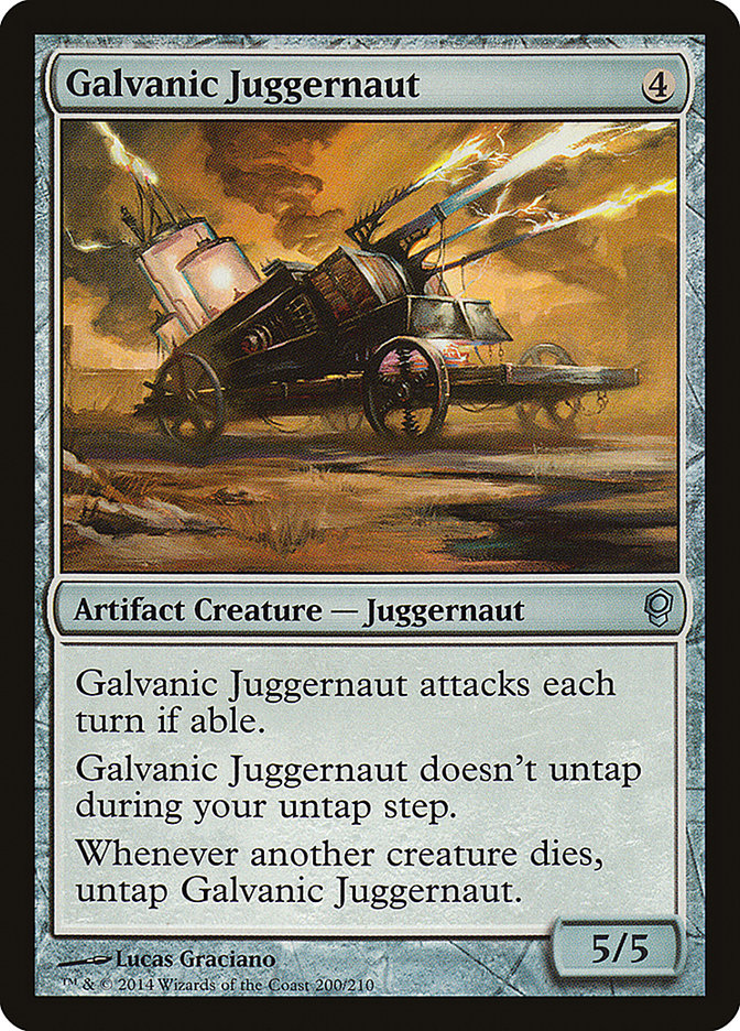 Galvanic Juggernaut [Conspiracy] | Card Merchant Takapuna