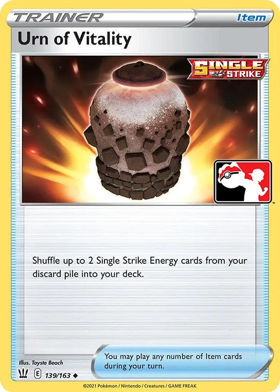 Urn of Vitality (139/163) [Prize Pack Series One] | Card Merchant Takapuna