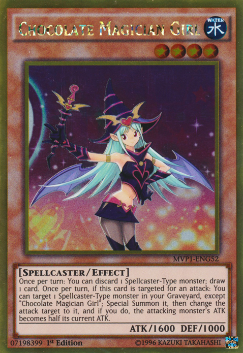 Chocolate Magician Girl [MVP1-ENG52] Gold Rare | Card Merchant Takapuna