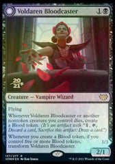 Voldaren Bloodcaster // Bloodbat Summoner [Innistrad: Crimson Vow Prerelease Promos] | Card Merchant Takapuna