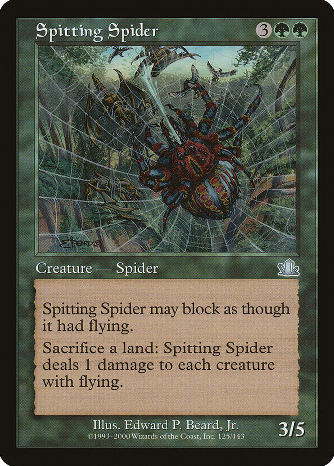 Spitting Spider [Prophecy] | Card Merchant Takapuna