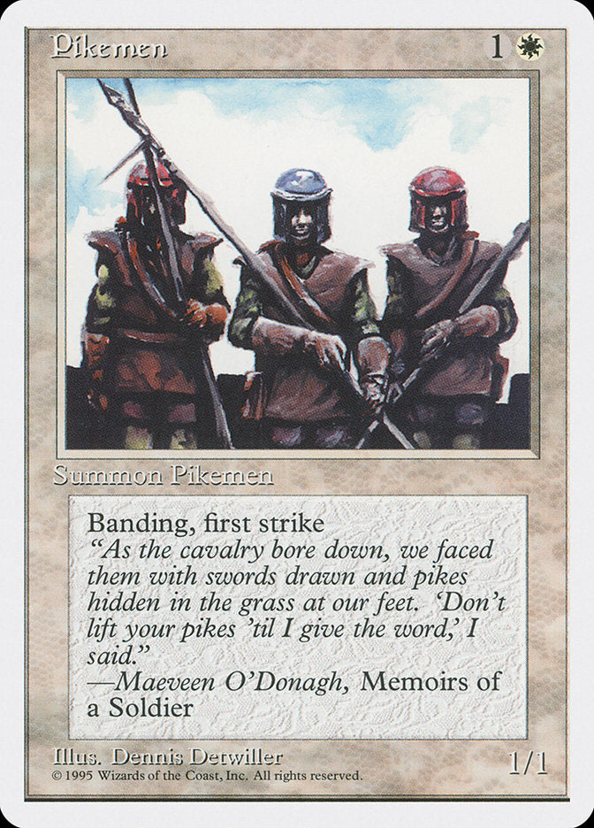 Pikemen [Fourth Edition] | Card Merchant Takapuna