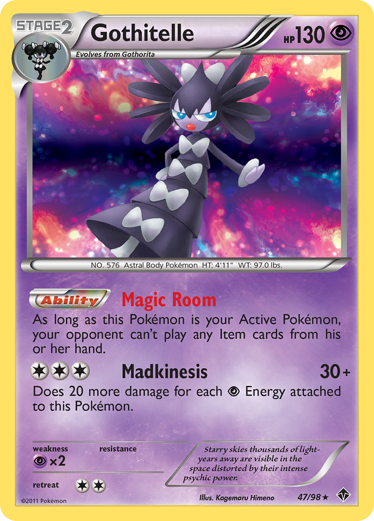 Gothitelle (47/98) [Black & White: Emerging Powers] | Card Merchant Takapuna