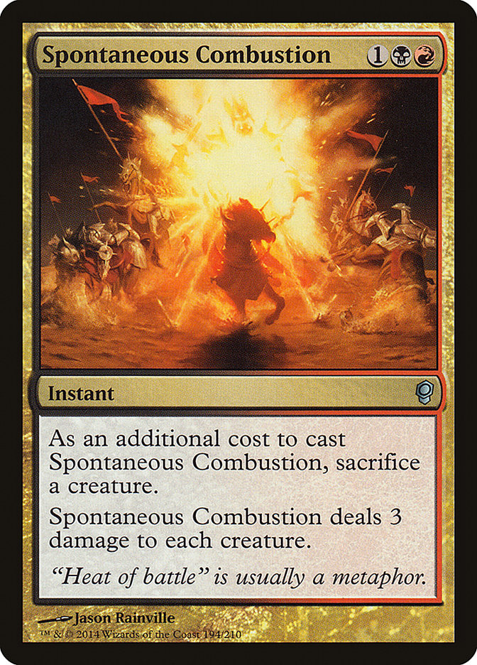 Spontaneous Combustion [Conspiracy] | Card Merchant Takapuna