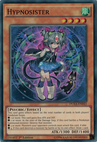 Hypnosister [DUEA-EN043] Super Rare | Card Merchant Takapuna