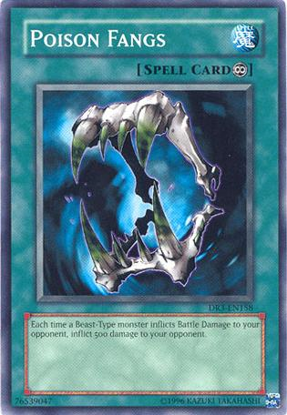 Poison Fangs [DR3-EN158] Common | Card Merchant Takapuna