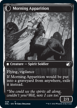 Mourning Patrol // Morning Apparition [Innistrad: Double Feature] | Card Merchant Takapuna