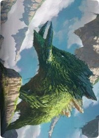 Yasharn, Implacable Earth Art Card [Zendikar Rising Art Series] | Card Merchant Takapuna