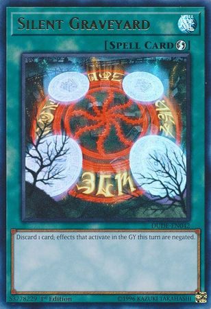 Silent Graveyard [DUDE-EN042] Ultra Rare | Card Merchant Takapuna