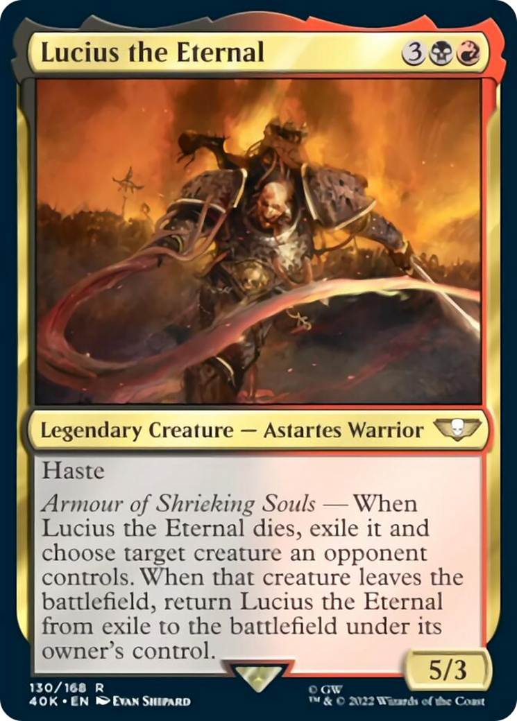 Lucius the Eternal [Warhammer 40,000] | Card Merchant Takapuna