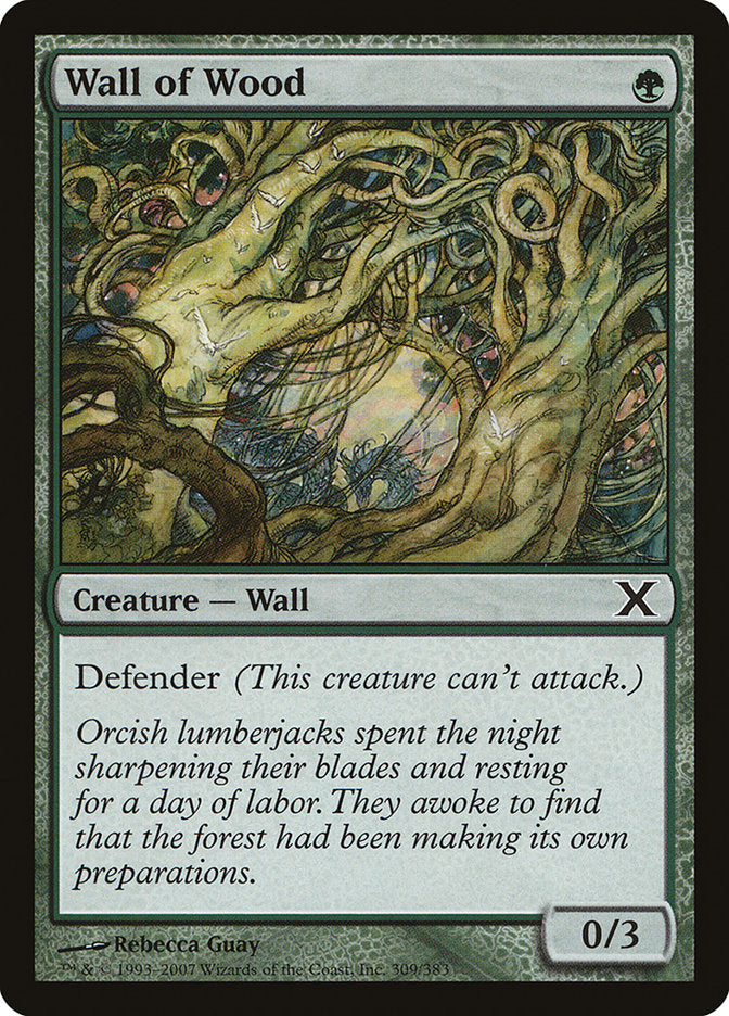 Wall of Wood [Tenth Edition] | Card Merchant Takapuna