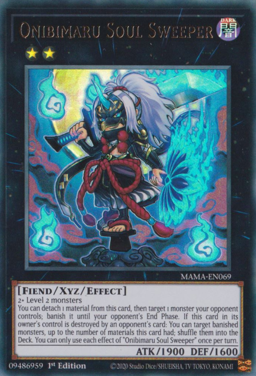 Onibimaru Soul Sweeper [MAMA-EN069] Ultra Rare | Card Merchant Takapuna