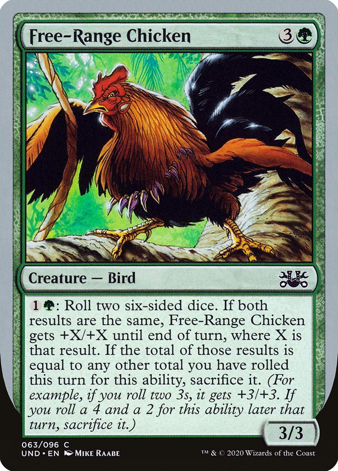 Free-Range Chicken [Unsanctioned] | Card Merchant Takapuna