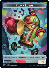 Clown Robot (003) // Storm Crow Double-Sided Token [Unfinity Tokens] | Card Merchant Takapuna