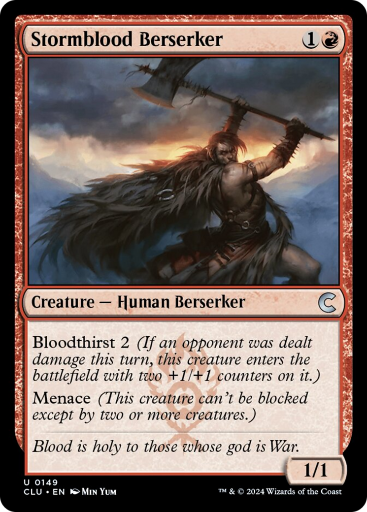 Stormblood Berserker [Ravnica: Clue Edition] | Card Merchant Takapuna