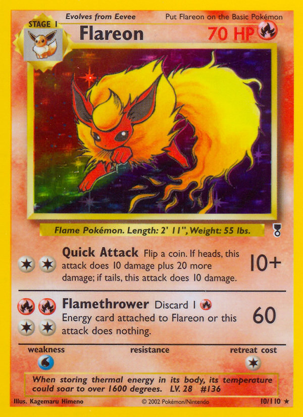 Flareon (10/110) [Legendary Collection] | Card Merchant Takapuna