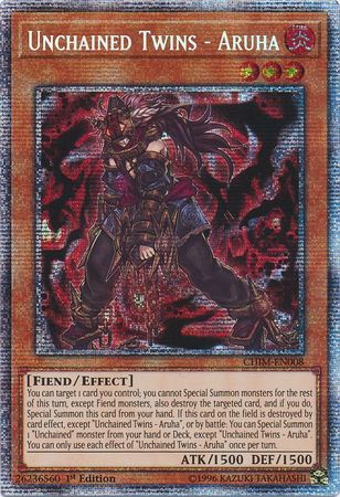 Unchained Twins - Aruha (Starlight Rare) [CHIM-EN008] Starlight Rare | Card Merchant Takapuna