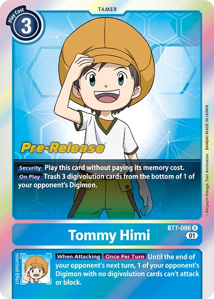 Tommy Himi [BT7-086] [Next Adventure Pre-Release Cards] | Card Merchant Takapuna