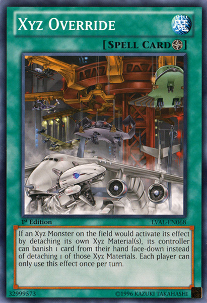 Xyz Override [LVAL-EN068] Common | Card Merchant Takapuna