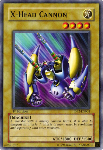 X-Head Cannon [DP2-EN005] Common | Card Merchant Takapuna