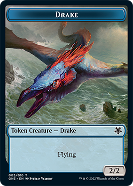 Soldier // Drake Double-Sided Token [Game Night: Free-for-All Tokens] | Card Merchant Takapuna