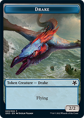 Soldier // Drake Double-Sided Token [Game Night: Free-for-All Tokens] | Card Merchant Takapuna