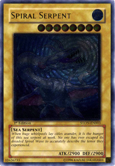 Spiral Serpent [STON-EN003] Ultimate Rare | Card Merchant Takapuna