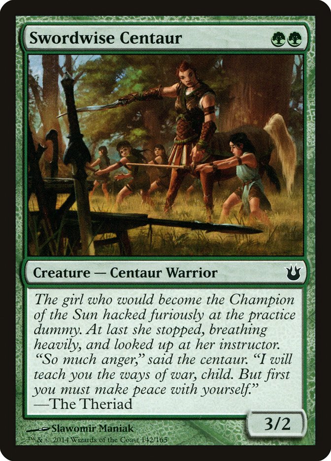 Swordwise Centaur [Born of the Gods] | Card Merchant Takapuna