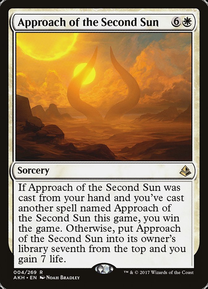 Approach of the Second Sun [Amonkhet] | Card Merchant Takapuna