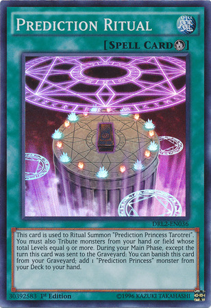 Prediction Ritual [DRL2-EN036] Super Rare | Card Merchant Takapuna