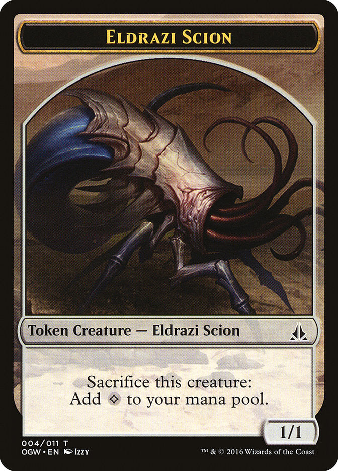 Eldrazi Scion Token (004/011) [Oath of the Gatewatch Tokens] | Card Merchant Takapuna