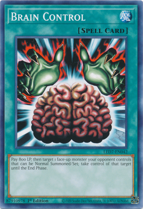 Brain Control [LED7-EN042] Common | Card Merchant Takapuna