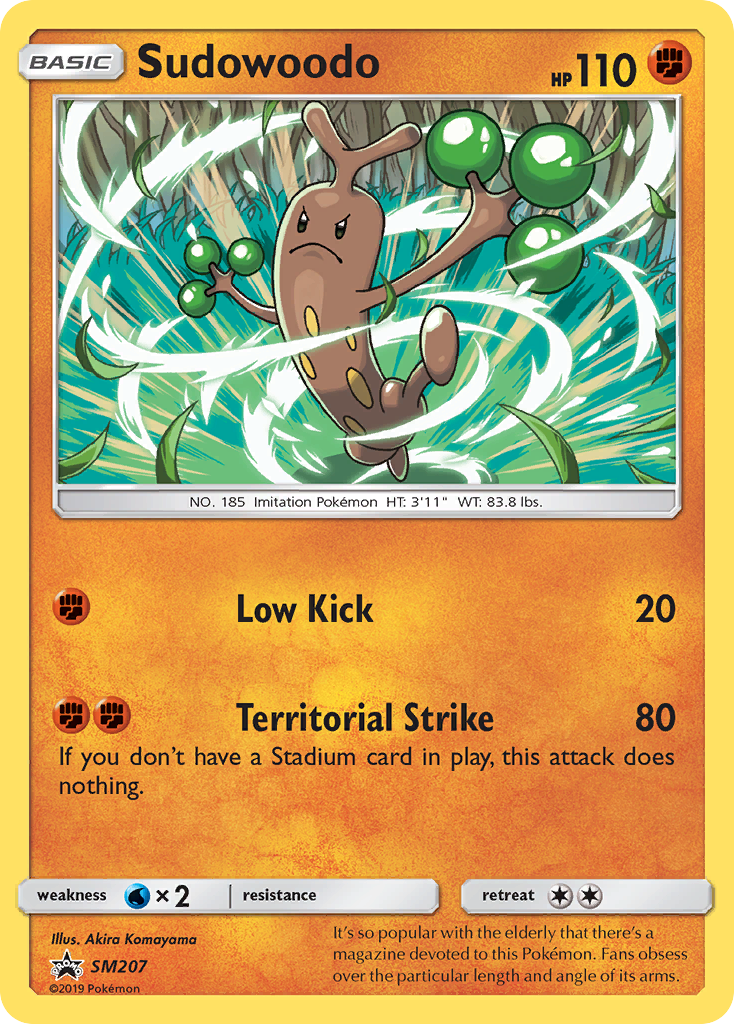 Sudowoodo (SM207) [Sun & Moon: Black Star Promos] | Card Merchant Takapuna