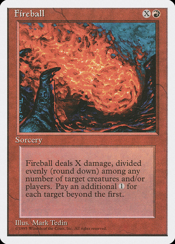 Fireball [Fourth Edition] | Card Merchant Takapuna