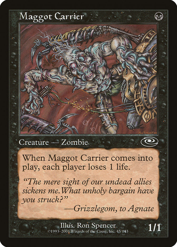 Maggot Carrier [Planeshift] | Card Merchant Takapuna