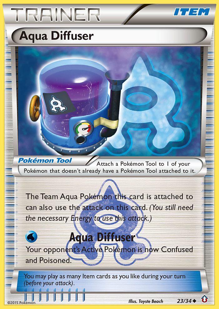 Aqua Diffuser (23/34) [XY: Double Crisis] | Card Merchant Takapuna