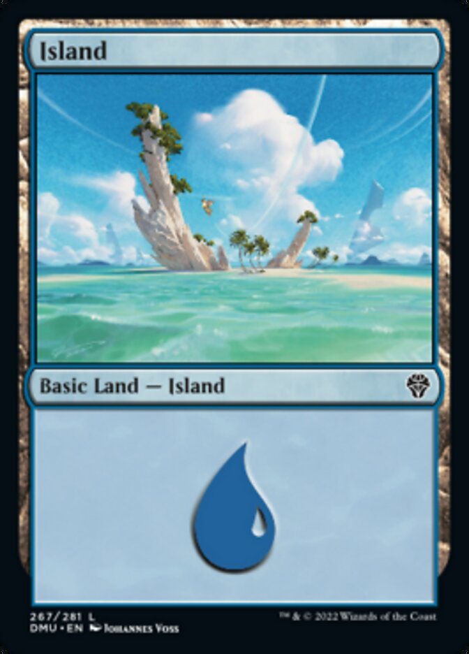 Island (267) [Dominaria United] | Card Merchant Takapuna