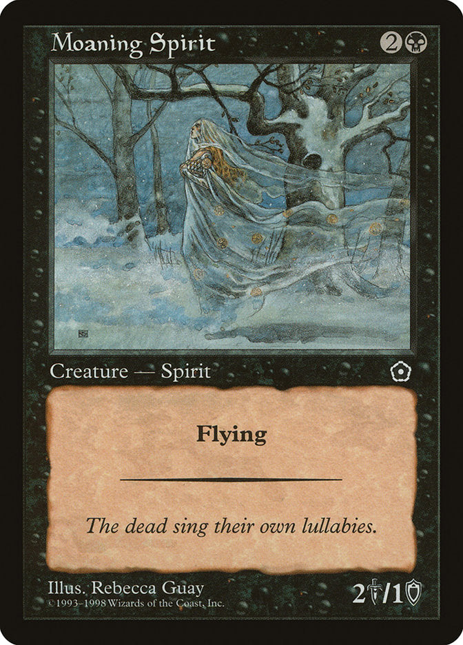 Moaning Spirit [Portal Second Age] | Card Merchant Takapuna