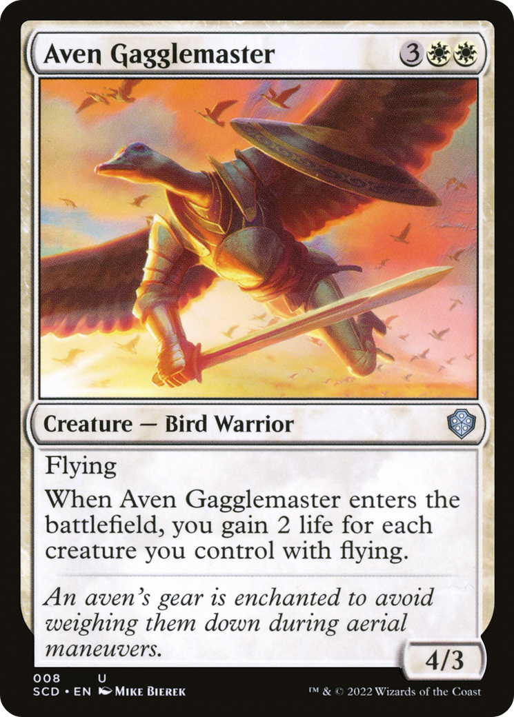 Aven Gagglemaster [Starter Commander Decks] | Card Merchant Takapuna