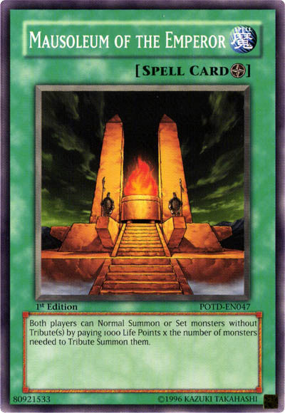 Mausoleum of the Emperor [POTD-EN047] Common | Card Merchant Takapuna